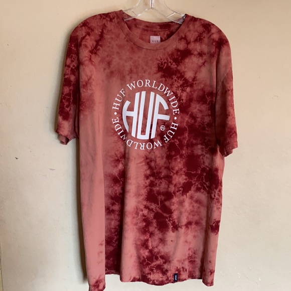 HUF Tie Dye Logo Tee - Picture 2 of 5